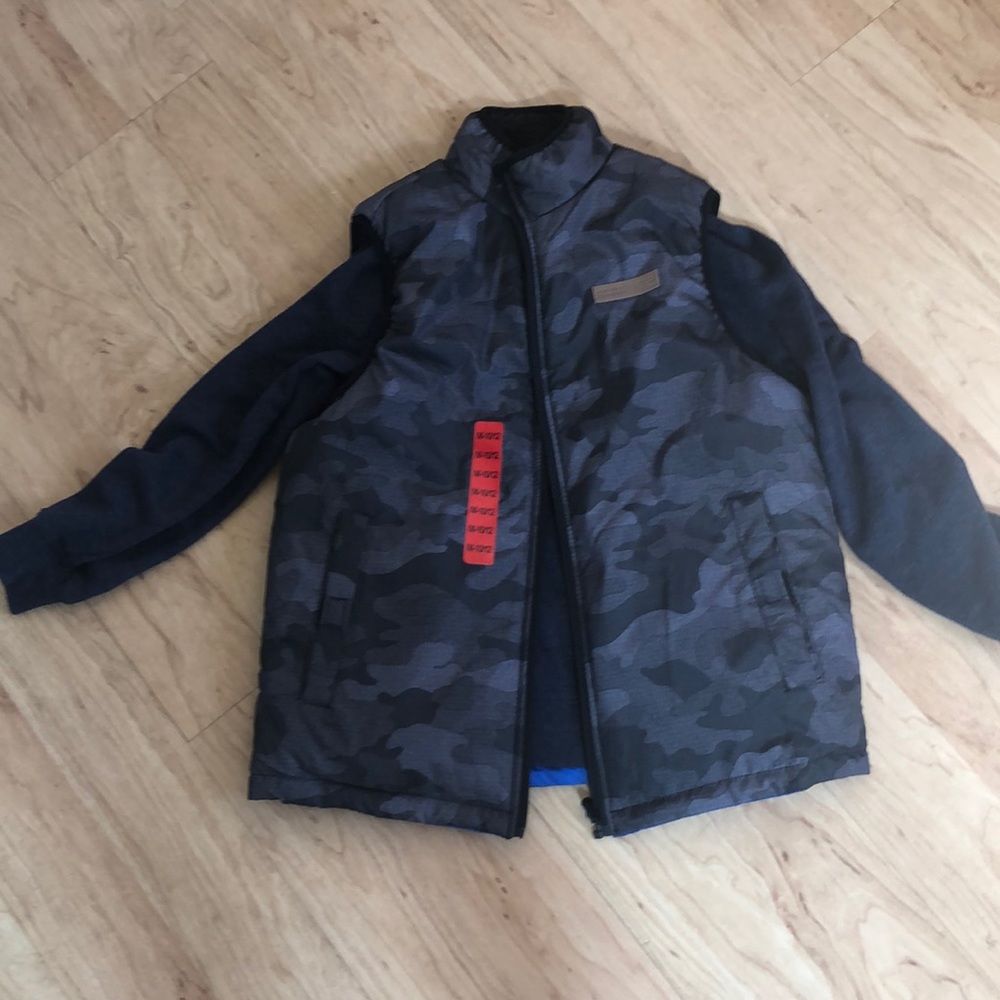 Boy’s Buffalo Vest and Long Sleeve Shirt